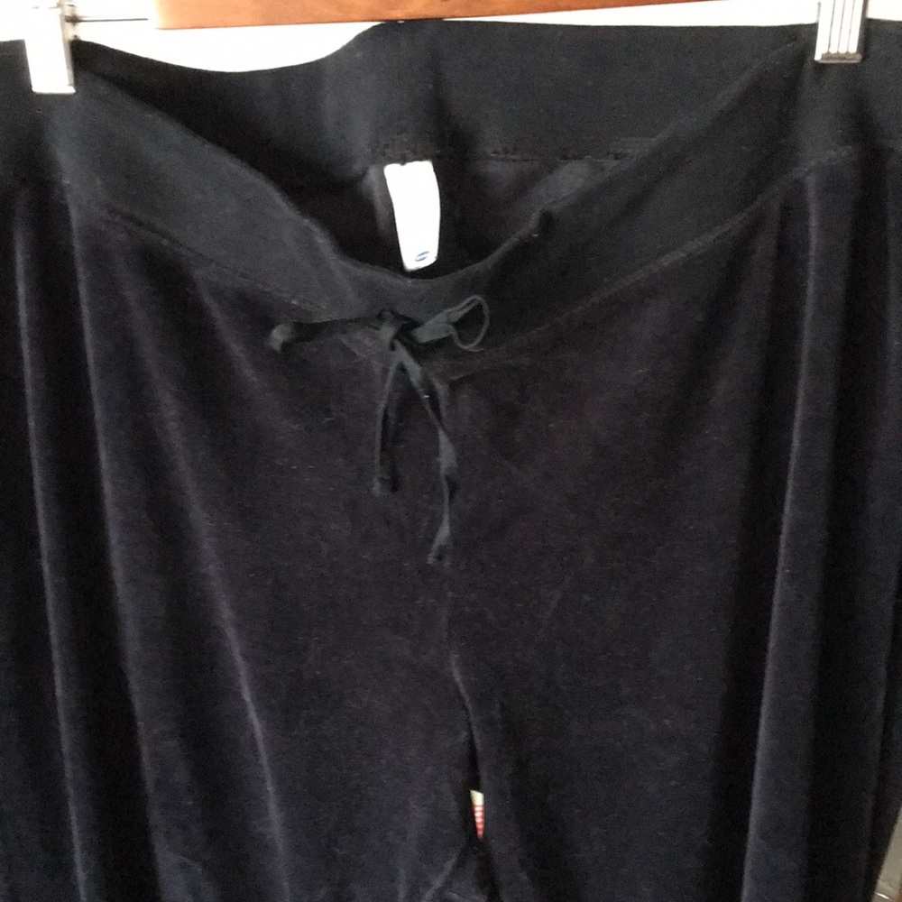 Old Navy black velour pants